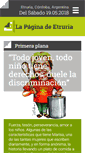 Mobile Screenshot of lapaginadetruria.com.ar
